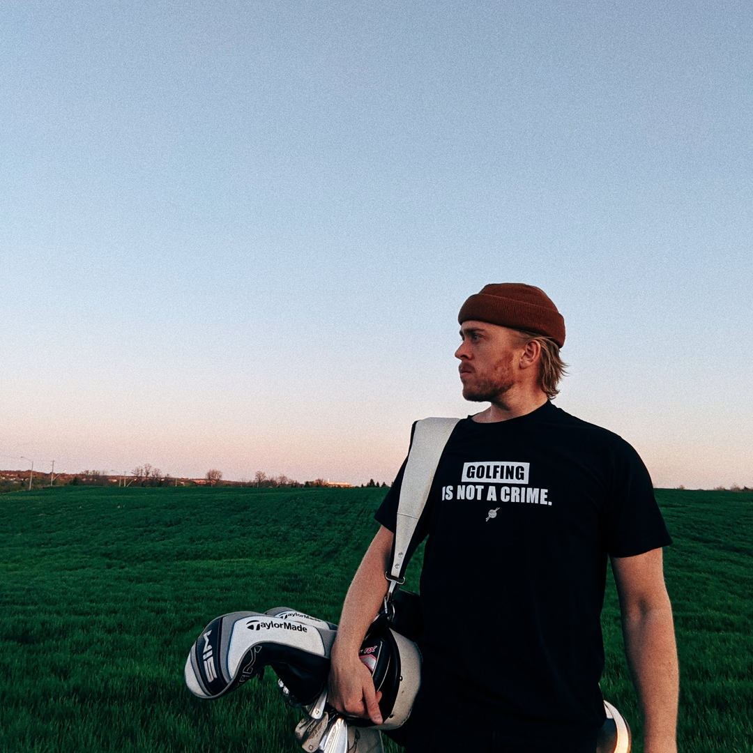 Golfing is Not a Crime Tee - Tight Knit Clothing