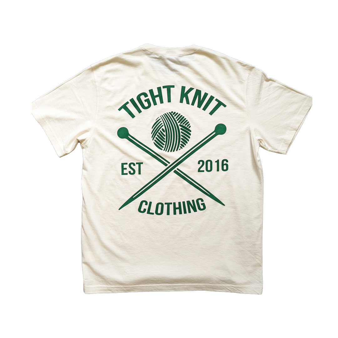 OG Logo Eco/Forest Green Tee - Tight Knit Clothing