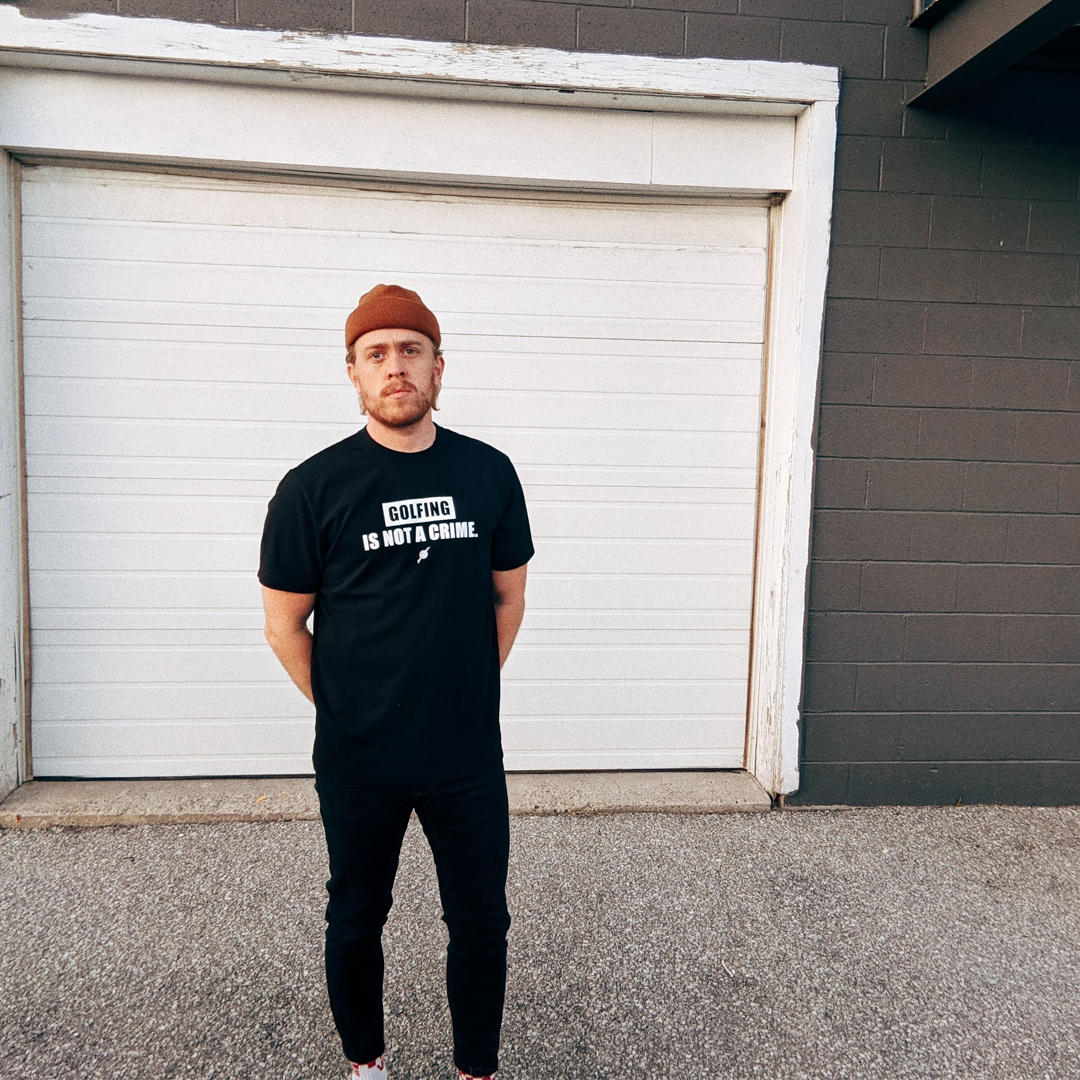 Golfing is Not a Crime Tee - Tight Knit Clothing