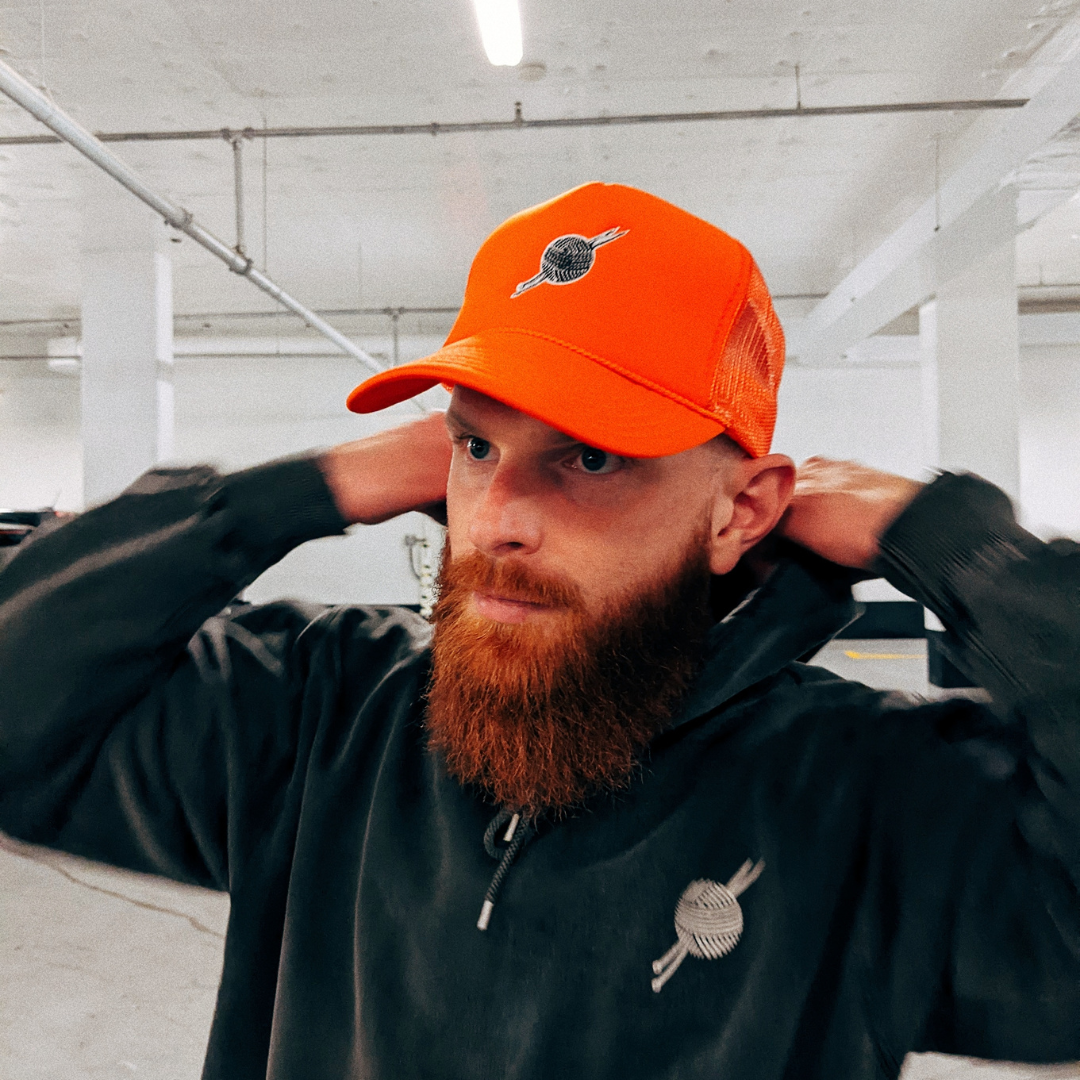 Tight Knit Orange Foam Trucker - Tight Knit Clothing