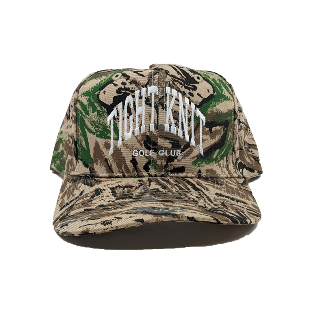 Camouflage sales golf hat