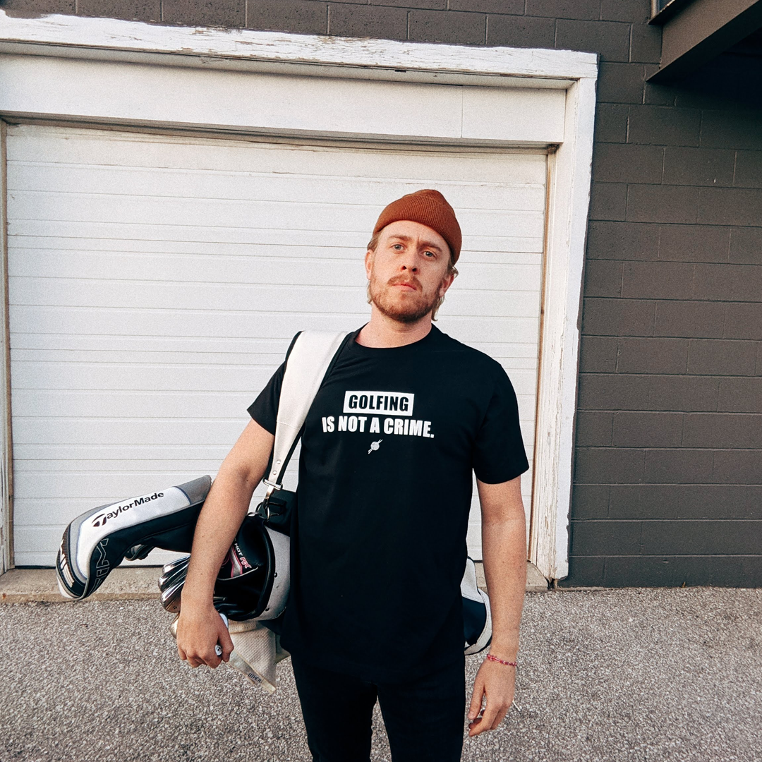 Golfing is Not a Crime Tee - Tight Knit Clothing