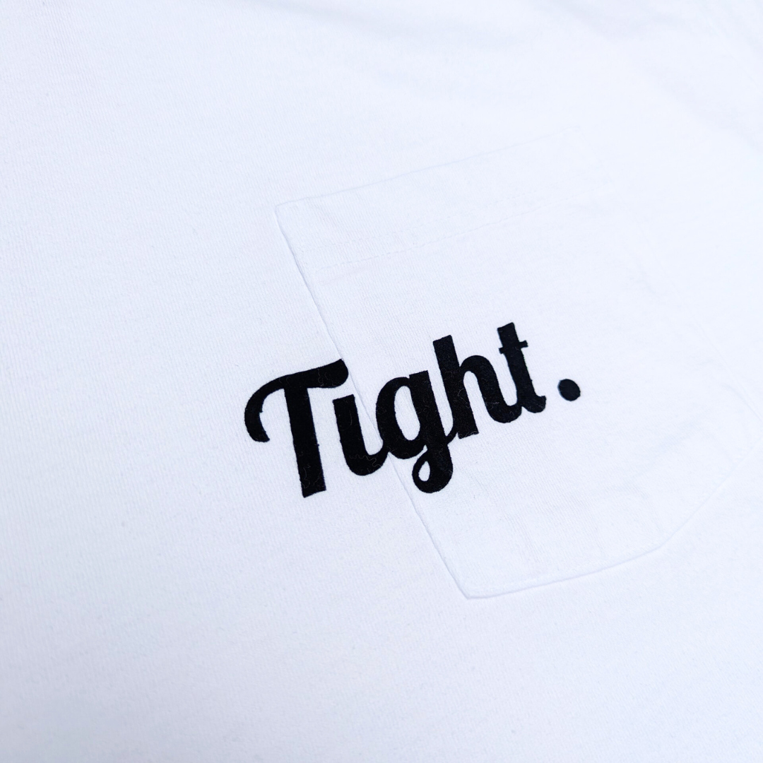 Tight Knit Pocket Tee White - Tight Knit Clothing