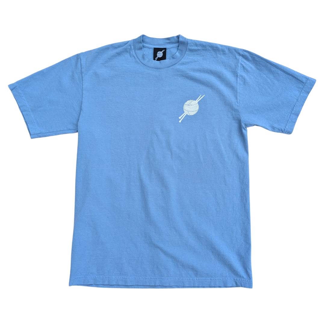 Keep It Tight Tee Clear Blue/White