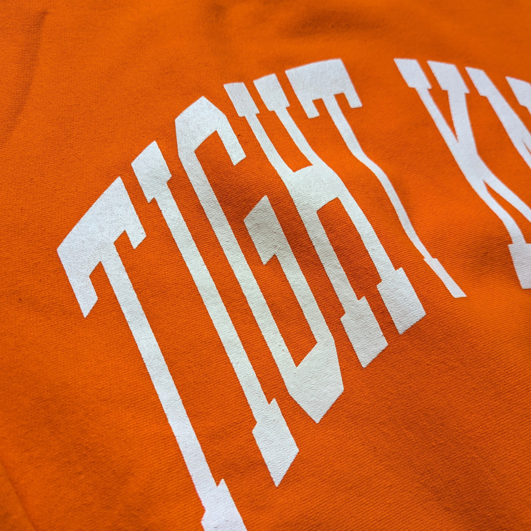 Tight Knit Collegiate Crewneck Orange