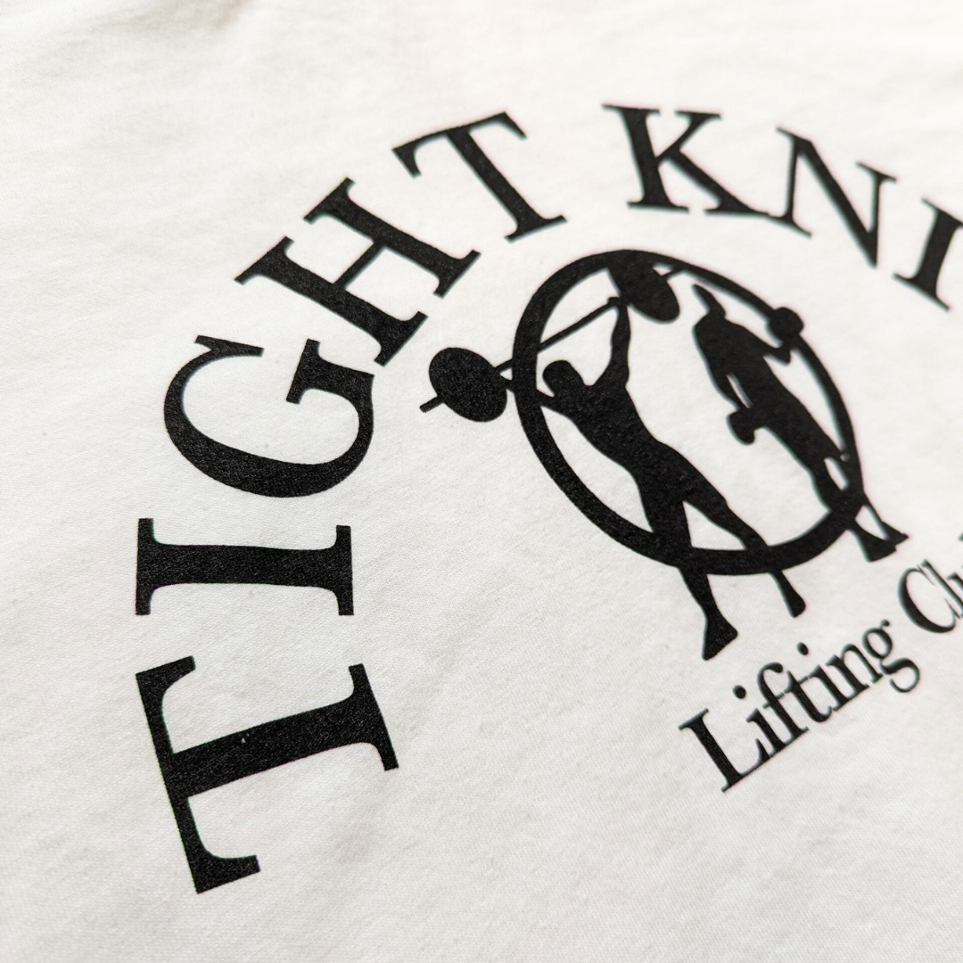Tight Knit Lifting Club Tee Vintage White/Black