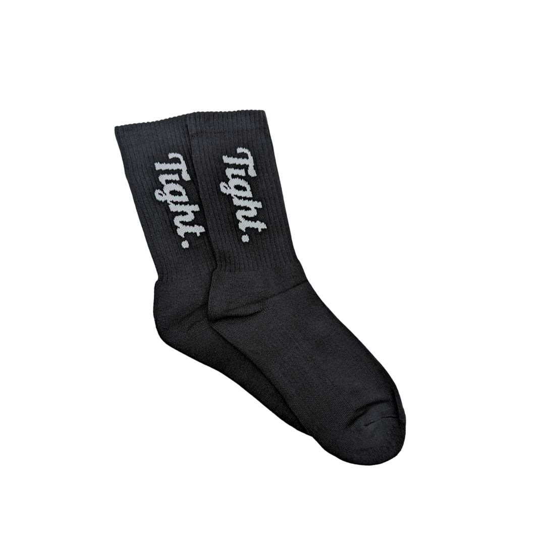 Tight Socks Black/Silver