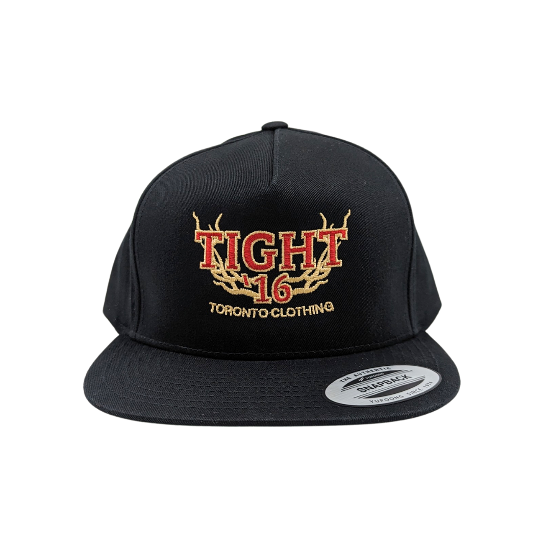 Tight '16 Snapback Black/Red/Gold