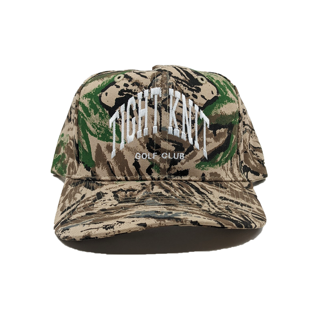 Tight Knit Golf Club Hat Camo/White - Tight Knit Clothing
